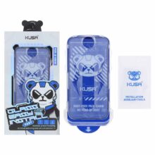 محافظ صفحه نمایش شیشه ای اورجینال Kusa – Magic Glass Box مدل Apple iPhone 13 / iPhone 13 Pro / iPhone 14 / 16e (پک دار)