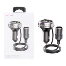شارژر فندکی PD و فست سه پورت Earldom مدل M113 84W – مشکی