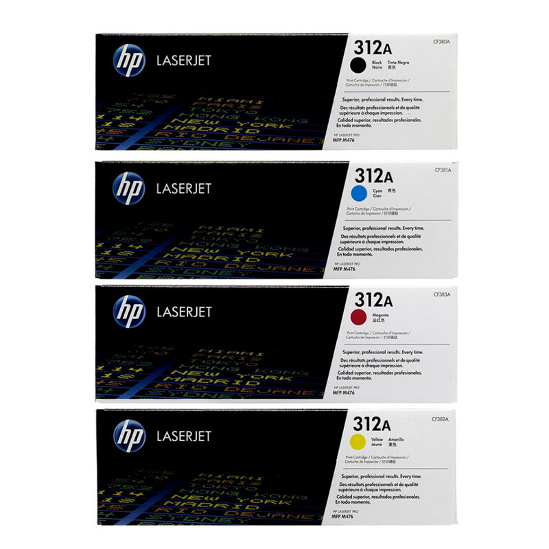 کارتریج لیزری رنگی HP LaserJet 312A بسته 4 عددی