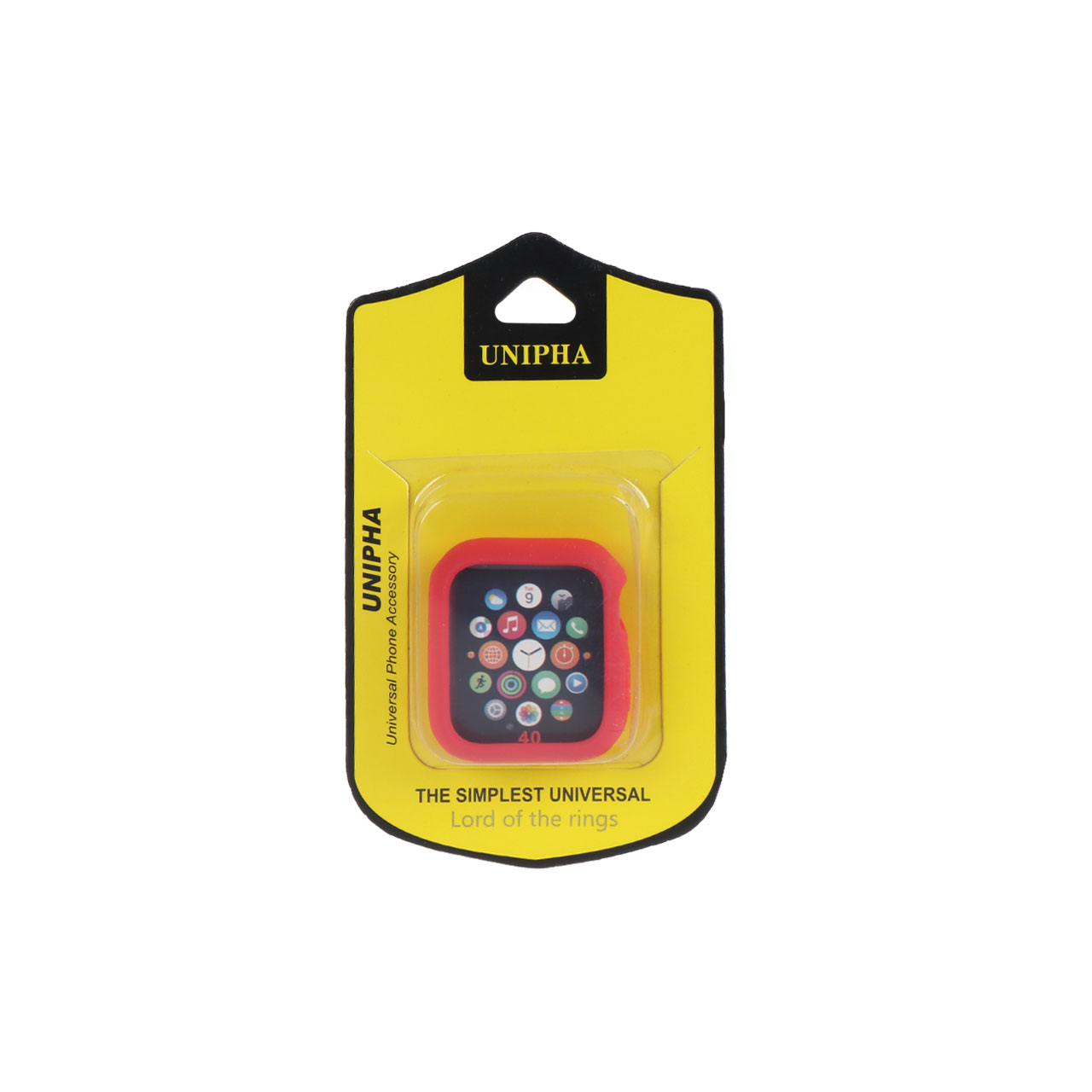 محافظ سیلیکونی اپل واچ سایز 40 کد 88-قرمز