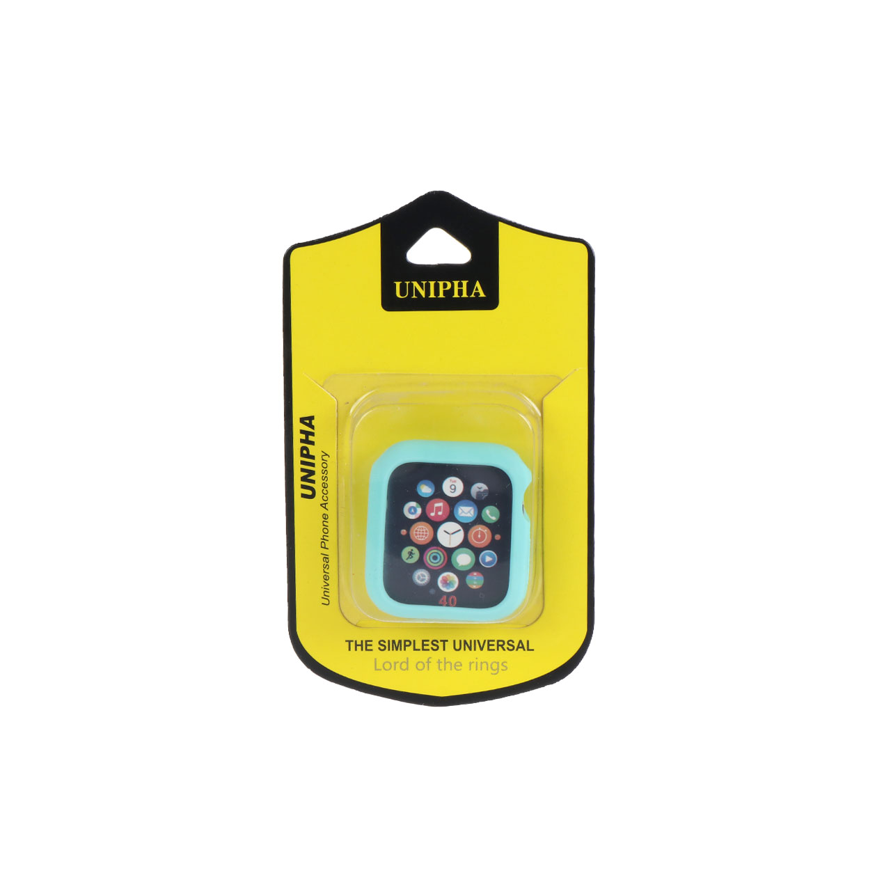 محافظ سیلیکونی اپل واچ سایز 40 کد 89-آبی