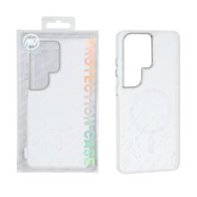 قاب اورجینال Av مات Magsafe طرح Formula لنز آلومینیومی Samsung Galaxy S26 Ultra – سفید (پک دار)