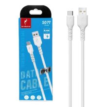 کابل شارژ فست SKY DOLPHIN Type-C مدل S07T – سفید – ASP (گارانتی شش ماهه آروین)