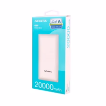 پاوربانک فست شارژ ADATA 20000mAh مدل C20 15W - سفید (گارانتی آونگ)