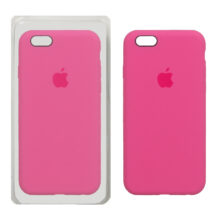 قاب سیلیکونی پاک کنی اورجینال Apple iPhone 6 / iPhone 6s – سرخابی (پک اصلی)