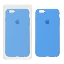 قاب سیلیکونی پاک کنی اورجینال Apple iPhone 6 Plus / iPhone 6s Plus – آبی روشن (پک اصلی)
