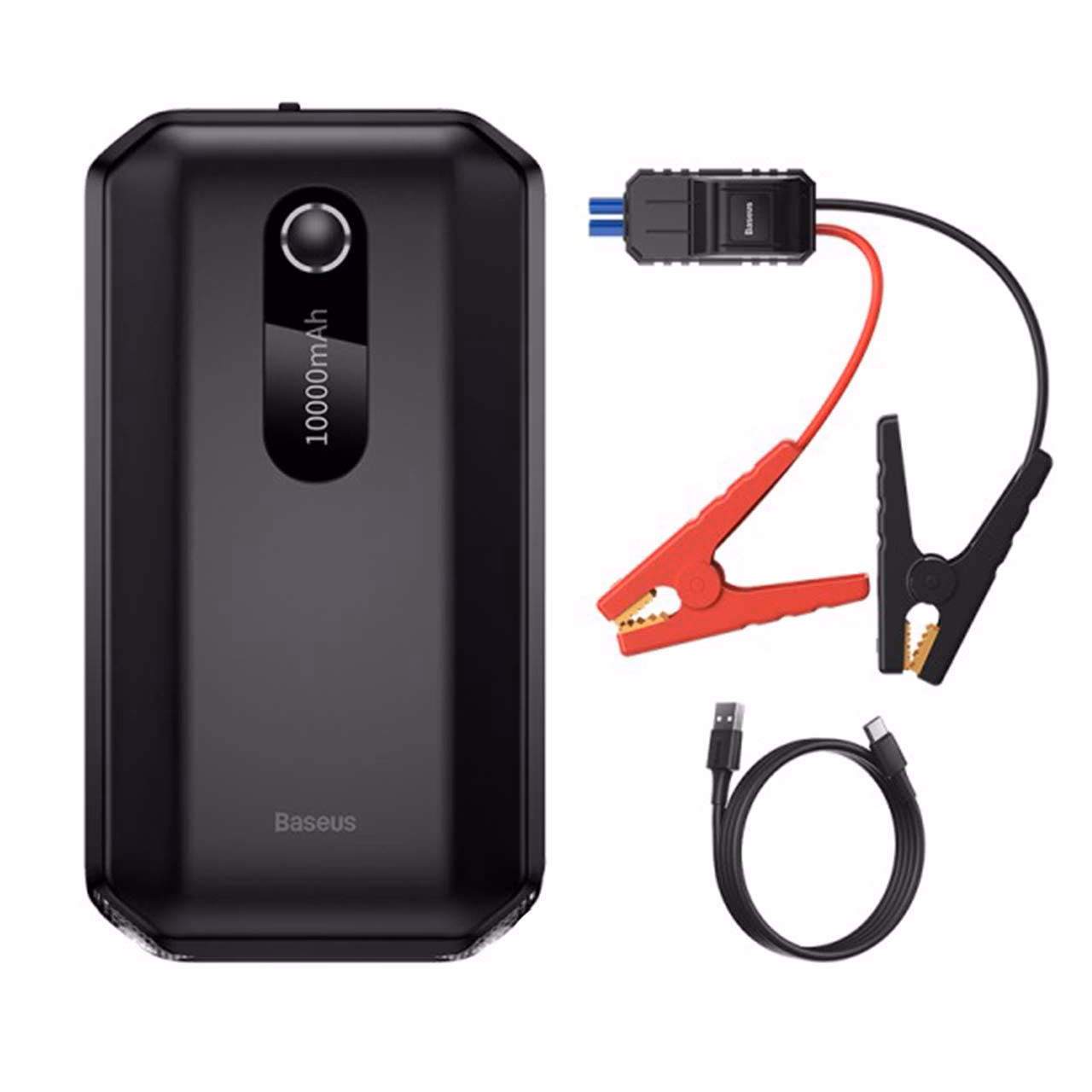 جامپ استارتر خودرو و پاوربانک Baseus 10000mAh مدل Instant Current BS-CH001 - مشکی (گارانتی آونگ)