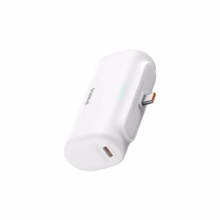 پاوربانک فست شارژ Baseus 5000mAh مدل PPWC05T 20W - سفید (گارانتی آونگ)