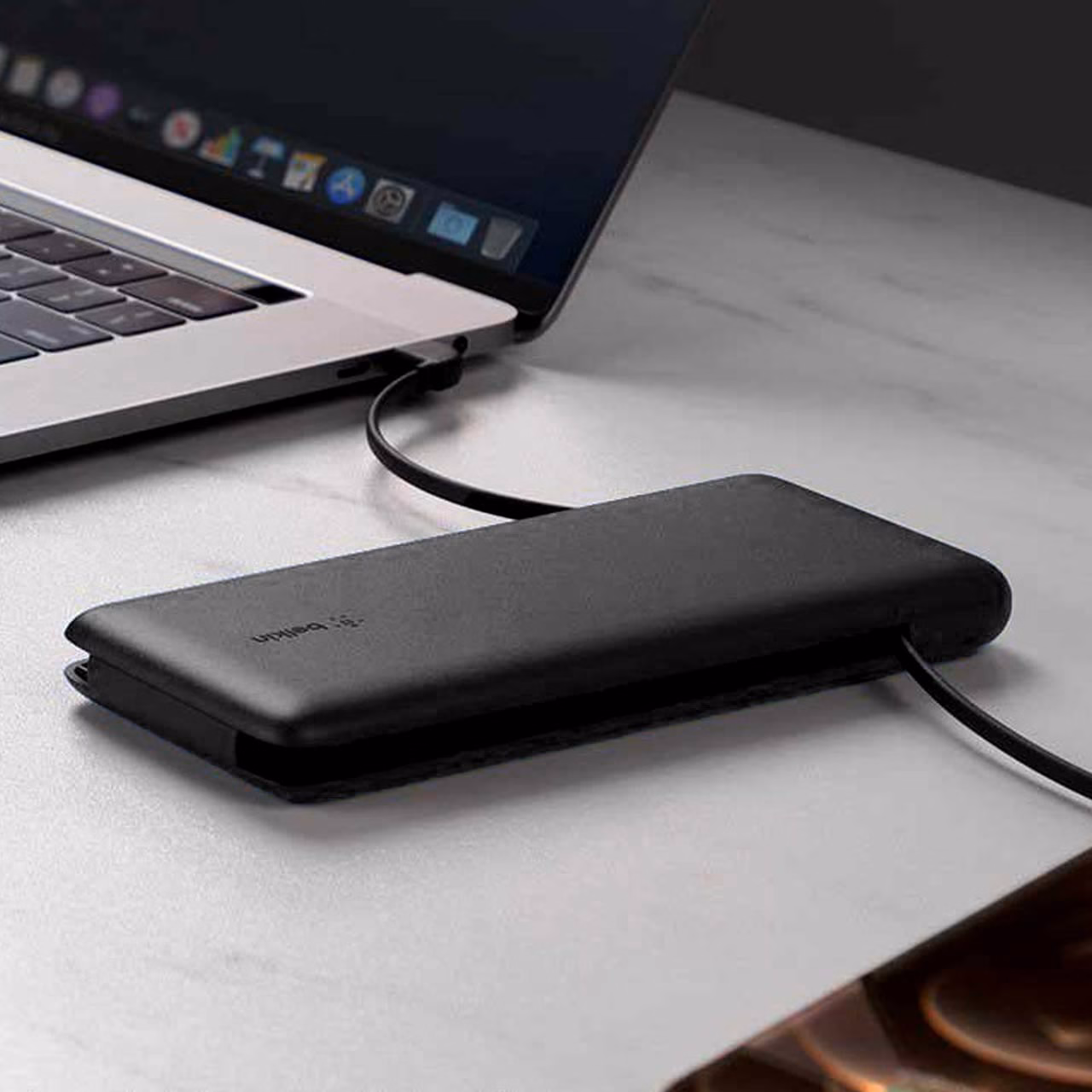 پاوربانک Belkin 18W 10000mAh مدل BPB006bt - مشکی (گارانتی 18 ماهه پوزیترون)