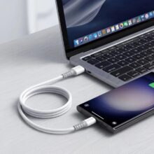 کابل شارژ فست Beniuse Type-C مدل BE-CA12 - سفید