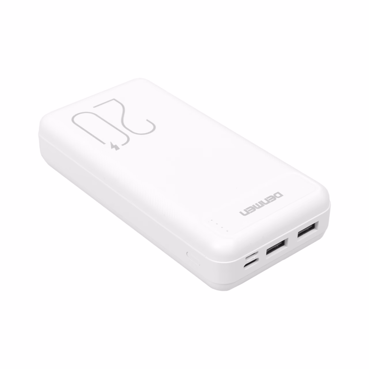 پاوربانک Denmen 10W 20000mAh مدل DP10 - سفید (گارانتی یکساله ایویز)
