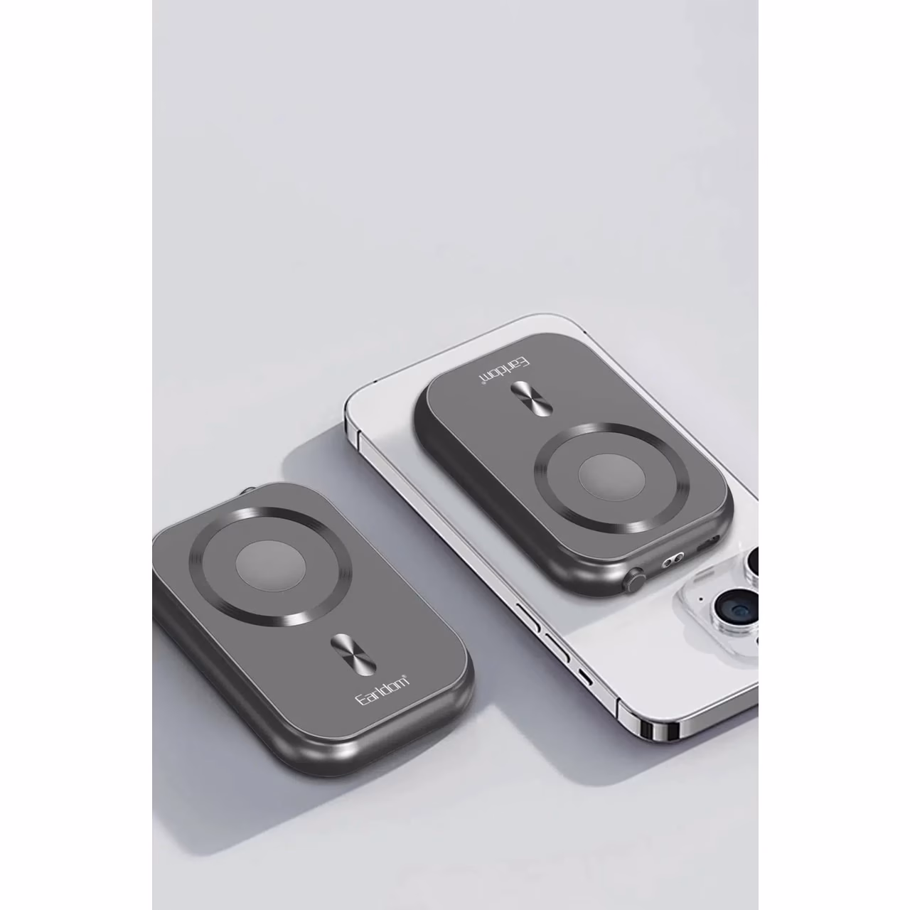 پاوربانک وایرلس فست شارژ Earldom 10000mAh مدل ET-PD61 20W - مشکی (یکساله HD سرویس)