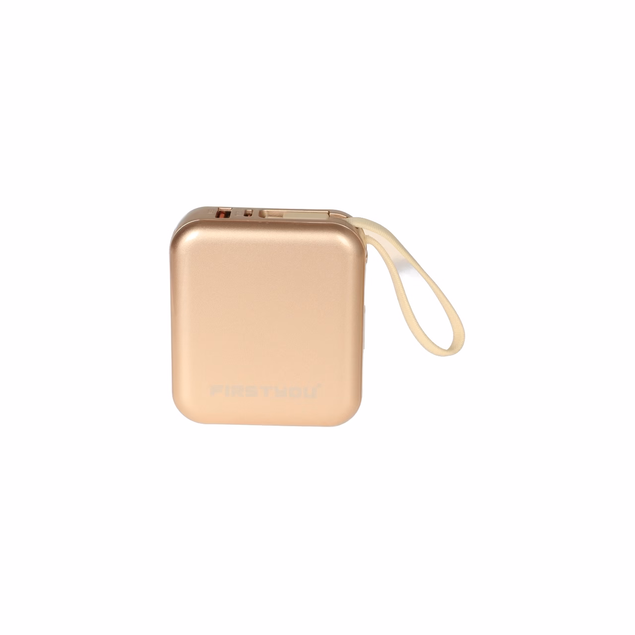 پاوربانک فست شارژ FirstYou 10000mAh مدل OM03 22.5W - طلایی - MMS (گارانتی شش ماهه YA)