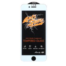 محافظ صفحه نمایش شیشه ای Full Cover Anti Static ALFA مدل Apple iPhone 6 / iPhone 7 / iPhone 8 / iPhone SE (2020) / SE (2022) - سفید