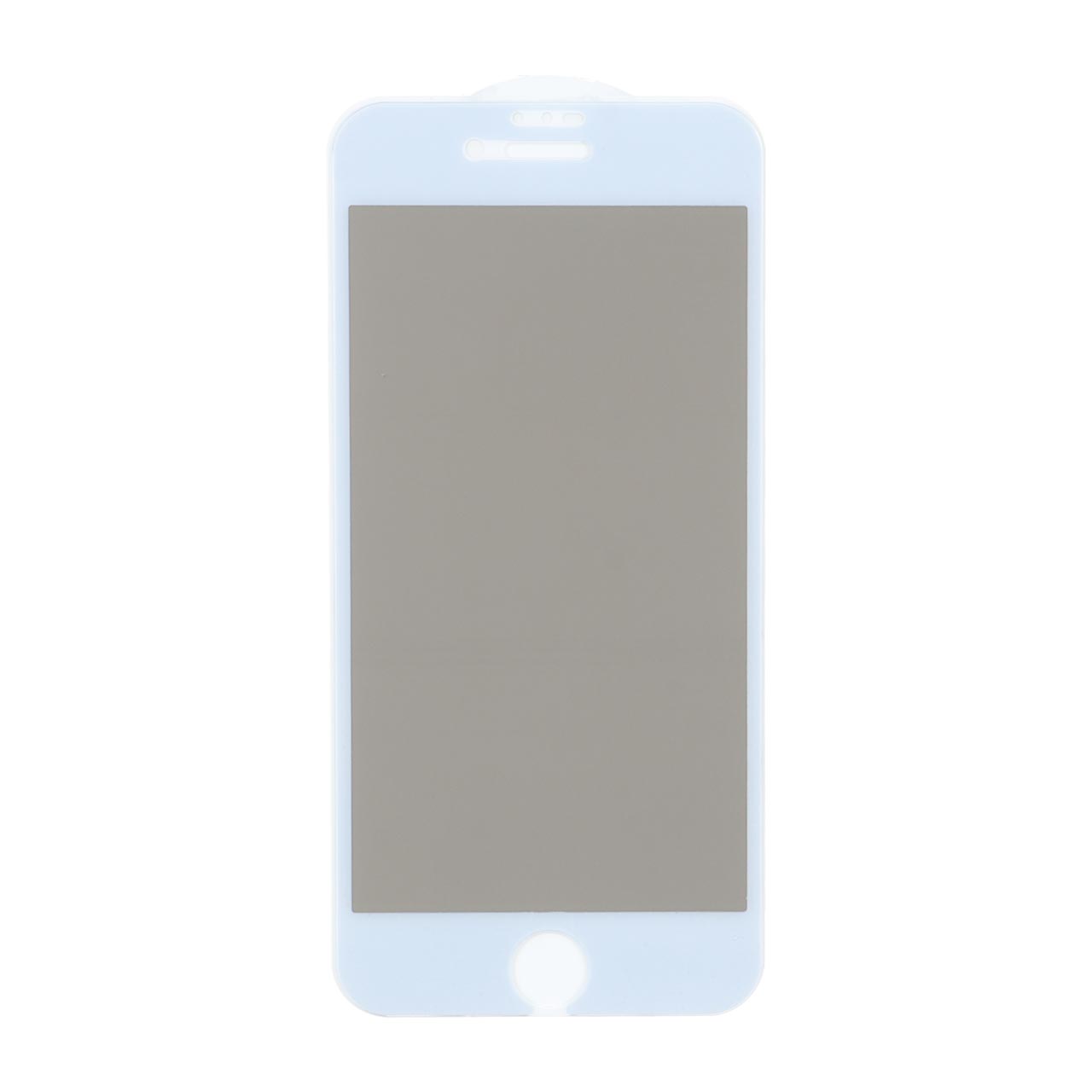 محافظ صفحه نمایش شیشه ای Full Cover ESD Anti Static Privacy مدل Apple iPhone 6 / iPhone 7 / iPhone 8 / iPhone SE (2020) / SE (2022) - سفید - NTC