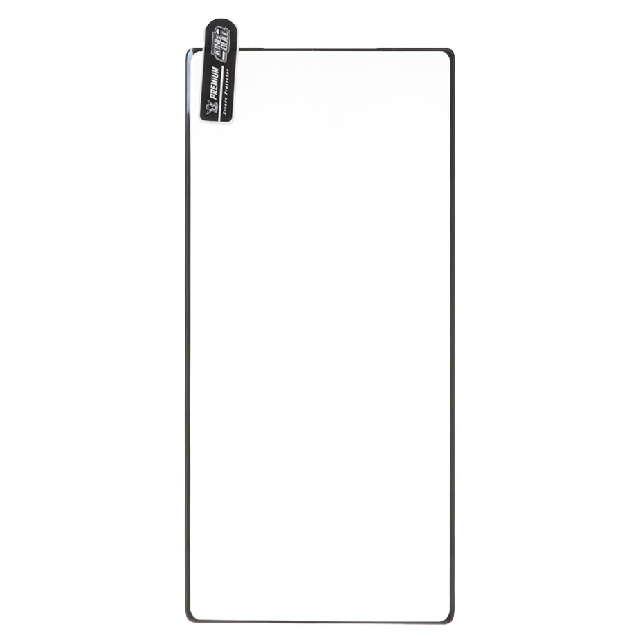محافظ صفحه نمایش شیشه ای خم فول چسب Full Cover King Bull درجه یک Samsung Galaxy Note20 Ultra