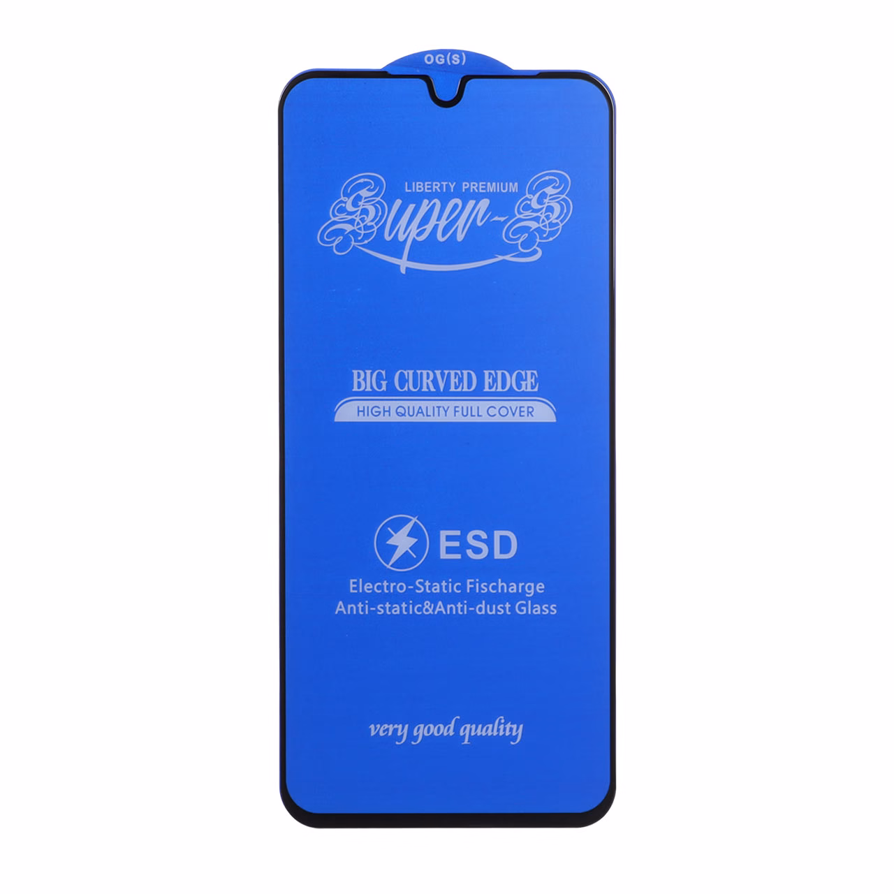 محافظ صفحه نمایش شیشه ای آنتی استاتیک مات Full Cover Super S-OG مدل Samsung Galaxy A17 / A16 / A26