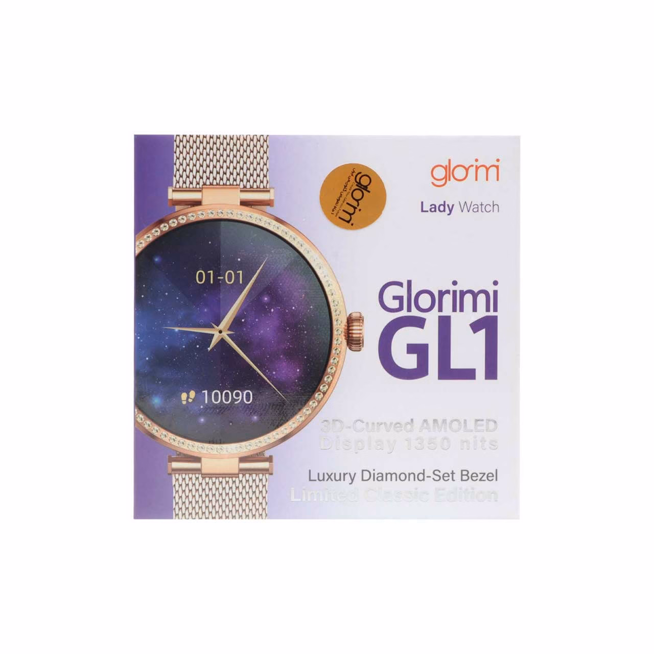 ساعت هوشمند Glorimi مدل Lady Watch GL1 - طلایی (گارانتی 18 ماهه شرکتی)