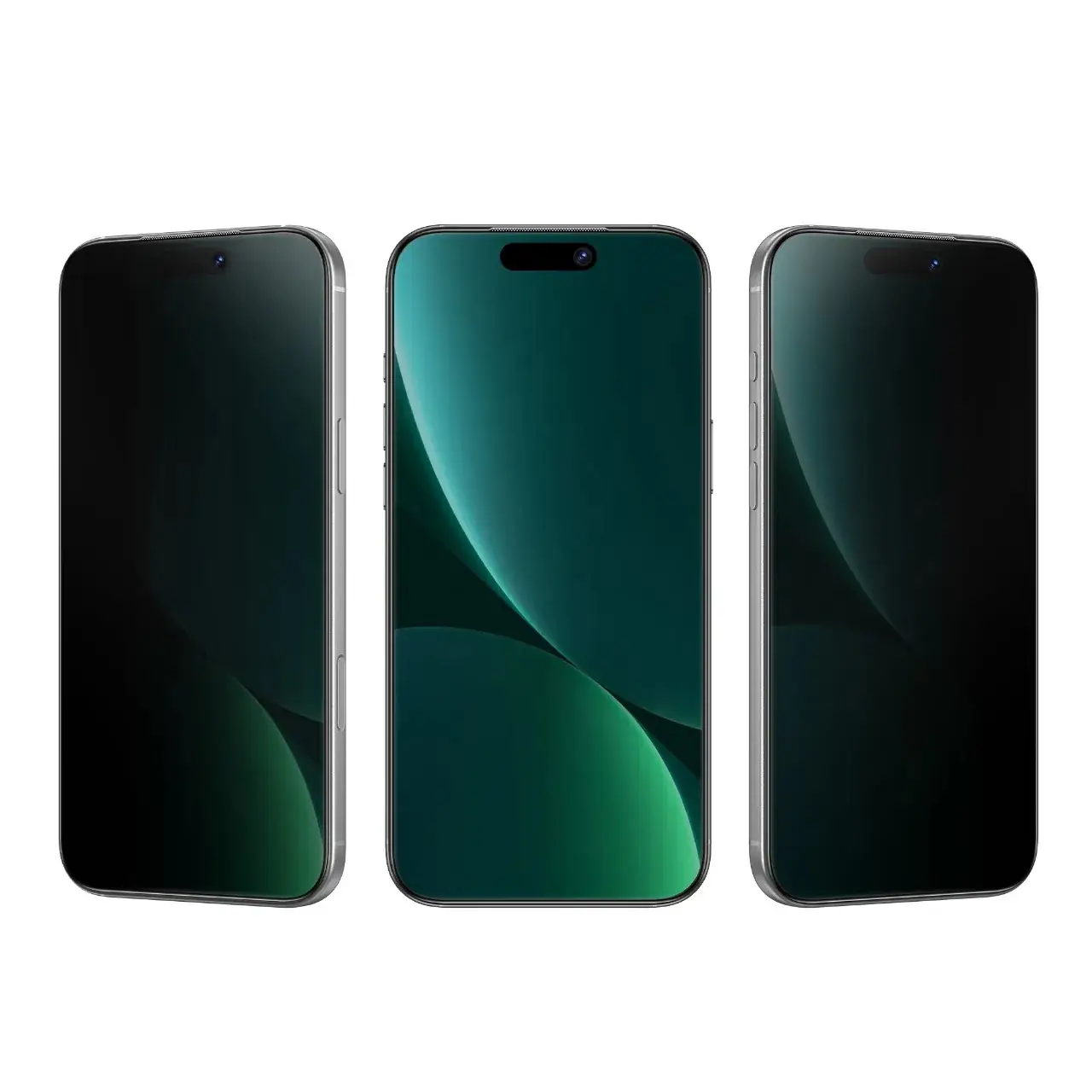 محافظ صفحه نمایش شیشه ای اورجینال Green Lion Picasso 3D Privacy One-Touch Installation مدل Apple iPhone 17 Air (پک دار)