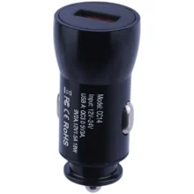 شارژر فندکی فست تک پورت Hicostar مدل CC14 18W - مشکی