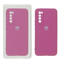قاب سیلیکونی High Copy مدل AKB – Huawei Nova 7 5G – ارغوانی (پک دار)