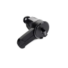شارژر وایرلس و هولدر گوشی موبایل دریچه کولری Hiska مدل HK-2352W - مشکی