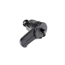 شارژر وایرلس و هولدر گوشی موبایل دریچه کولری Hiska مدل HK-2354W - مشکی