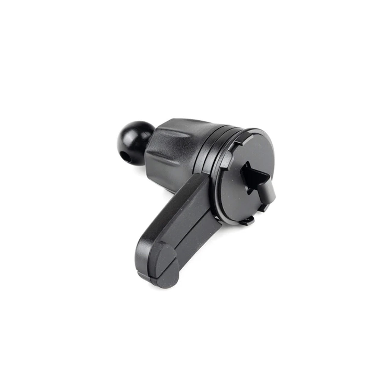 شارژر وایرلس و هولدر گوشی موبایل دریچه کولری بهمراه کابل متصل Hiska Type-C مدل HK-2353W - مشکی