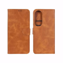کیف موبایل مگنتی Honor X7b - عسلی