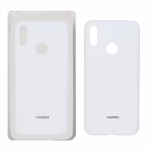 قاب سیلیکونی پاک کنی اورجینال Huawei Y7 Prime (2019) / Huawei Y7 (2019) – سفید (پک دار)