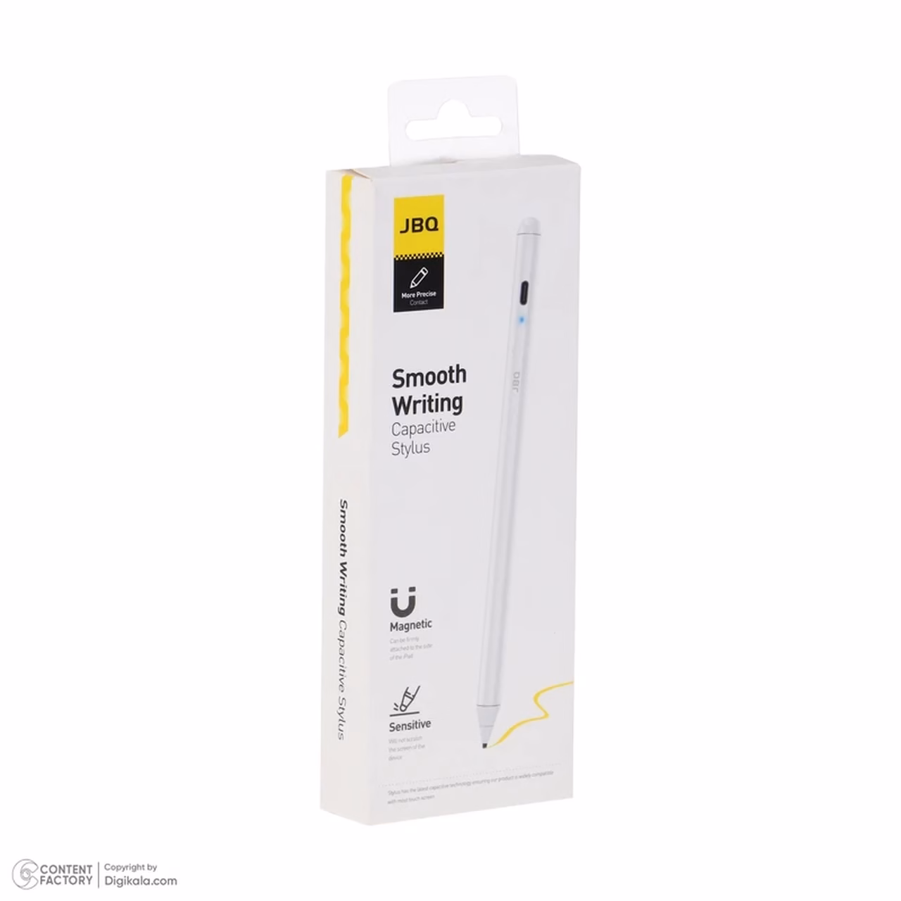 قلم شارژی لمسی JBQ مدل Pen-M10 - سفید (گارانتی یکساله رصاصی)
