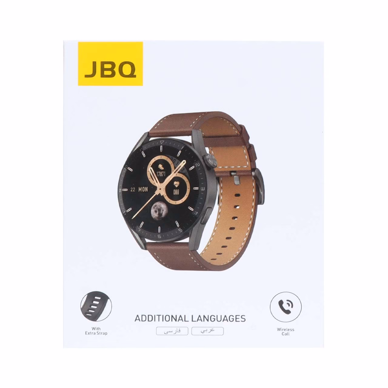 ساعت هوشمند JBQ مدل SW-G1 - مشکی (گارانتی یکساله رصاصی)