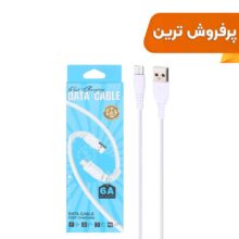 کابل شارژ فست اندروید مدل K-92 – سفید – DST (گارانتی شش ماهه)