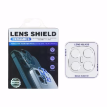 محافظ لنز رینگی اورجینال Lens Shield فلزی Xiaomi Redmi 14C / Redmi A4 / Poco C75 / Honor X9d – مشکی (پک دار)