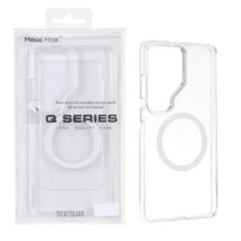 قاب اورجینال Magic Mask پشت سخت شفاف MagSafe مدل Samsung Galaxy S26 Ultra (پک دار)