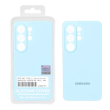 قاب سیلیکونی پاک کنی اورجینال Master Quality مدل Samsung Galaxy S26 Ultra – آبی آسمانی (پک دار)