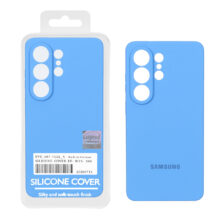 قاب سیلیکونی پاک کنی اورجینال Master Quality مدل Samsung Galaxy S26 Ultra – آبی (پک دار)