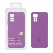 قاب سیلیکونی پاک کنی اورجینال Master Quality مدل Xiaomi Redmi Note 11 4G / Redmi Note 11S – ارغوانی (پک دار)