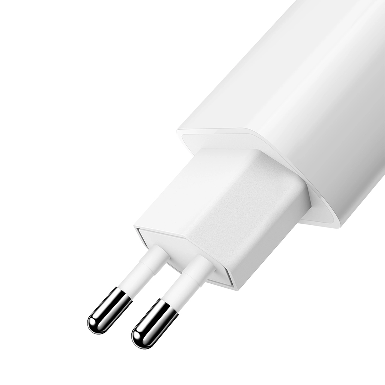 شارژر دیواری فست دو پورت Mcdodo مدل CH-6720 12W به همراه کابل شارژ آیفون - سفید (گارانتی متین) - اصلی