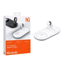 شارژر وایرلس سه کاره Mcdodo مدل CH-7060 - سفید (گارانتی متین) - اصلی