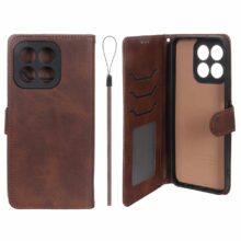 کیف موبایل مگنتی درجه یک داخل خز MNC Plus مدل Honor X6b – قهوه ای