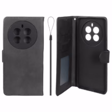 کیف موبایل مگنتی درجه یک داخل خز MNC Plus مدل Realme 12 Pro / Realme 12 Pro Plus - مشکی