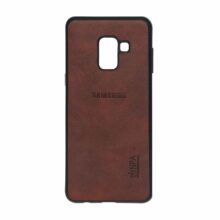 قاب طرح چرم NPA مدل Samsung Galaxy A8 – قهوه ای – ORX