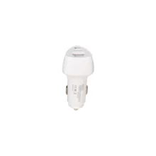 شارژر فندکی PD و فست دو پورت مدل CC-84 45W - سفید DST (گارانتی شش ماهه)