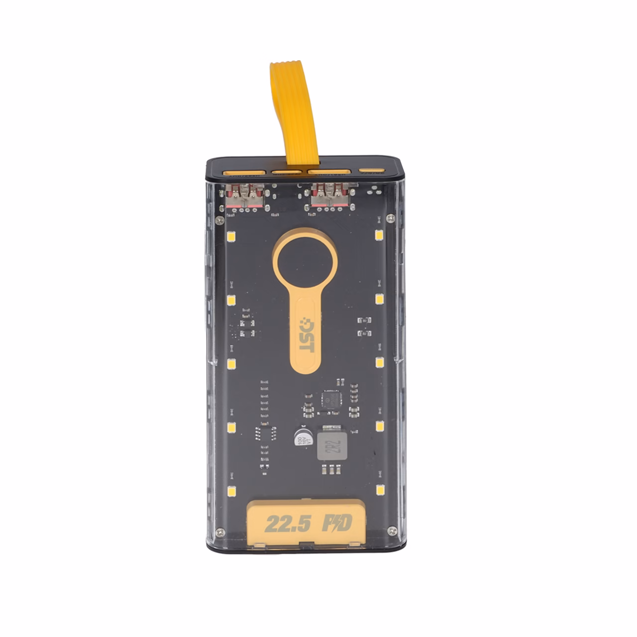 پاوربانک PD و فست شارژ DST 20000mAh مدل D-P95 22.5W - مشکی - DST (گارانتی شش ماهه شرکتی)