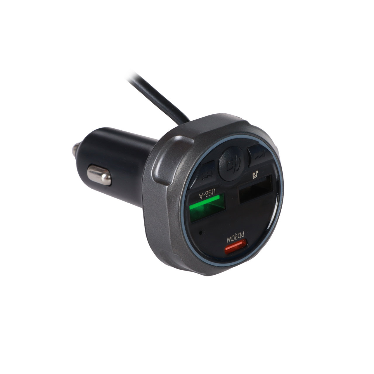 شارژر فندکی PD و فست سه پورت Earldom مدل M113 84W - مشکی