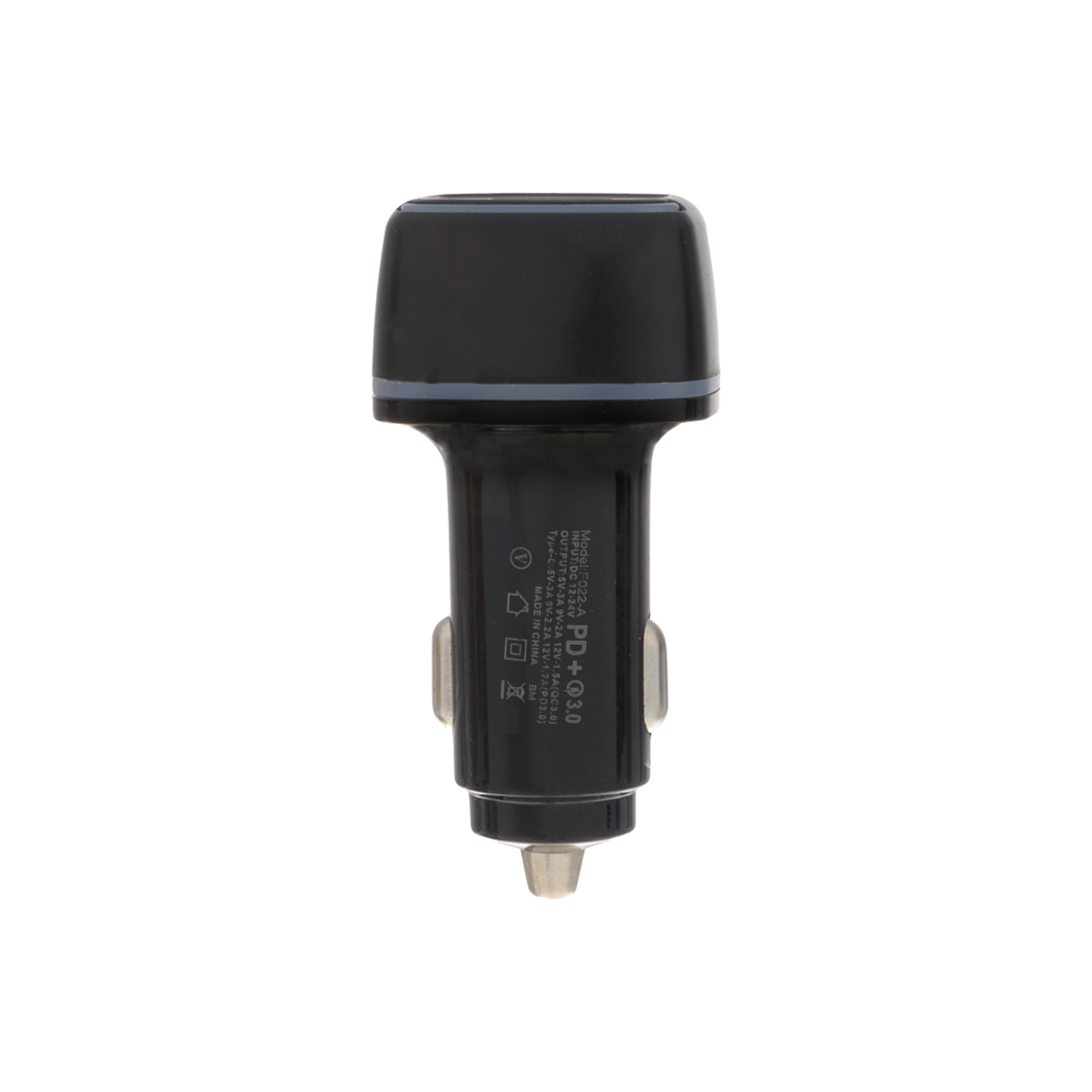 شارژر فندکی فست و PD دو پورت FIRSTYOU مدل F022 38W - مشکی