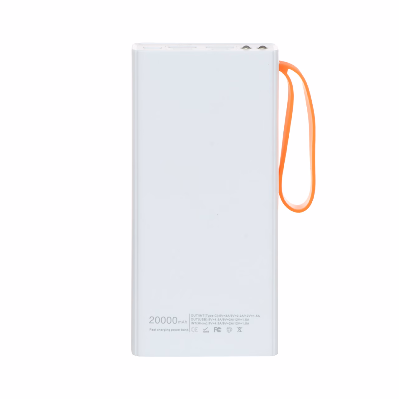 پاوربانک (PD و فست شارژ) Fownix 22.5W 20000mAh مدل G01 - سفید