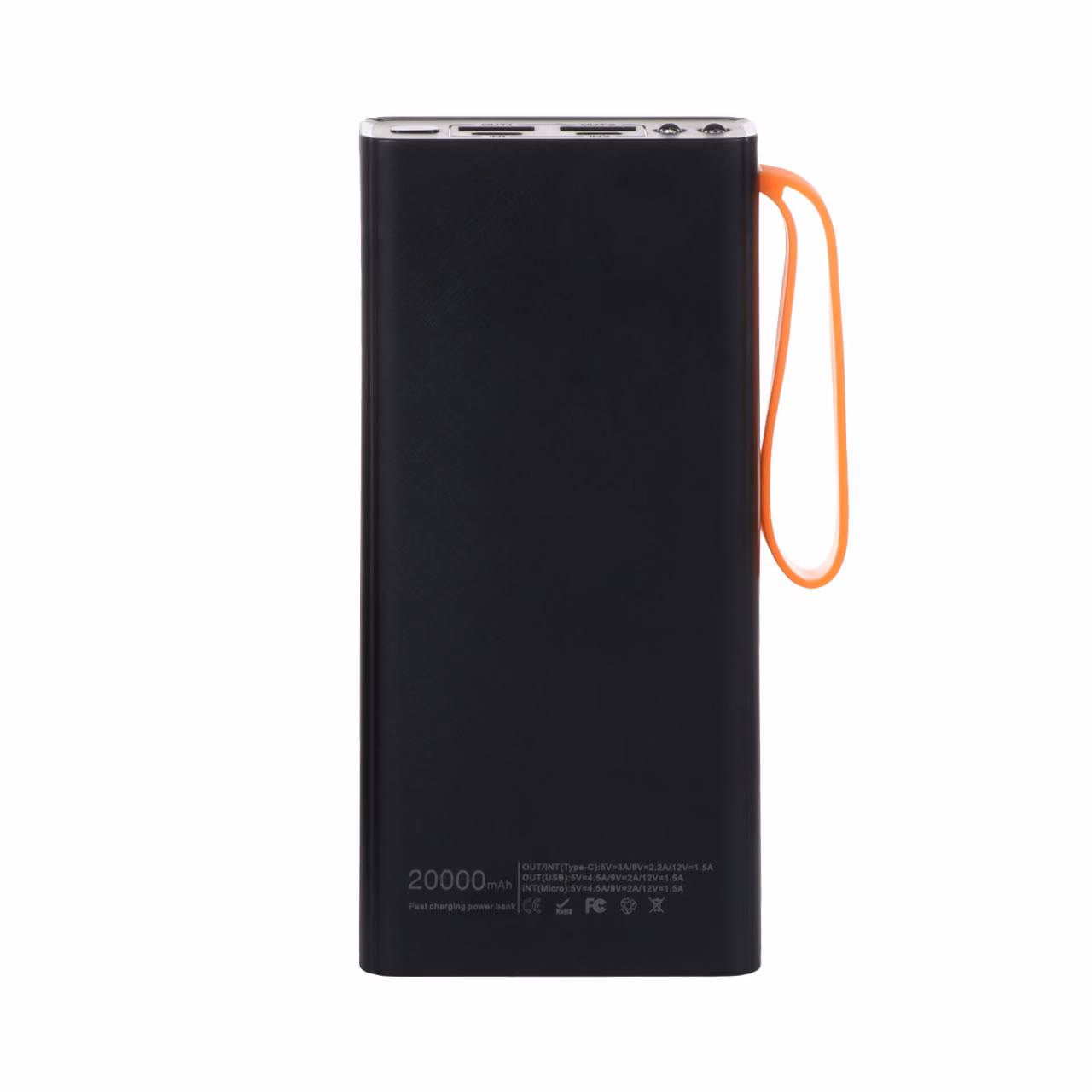 پاوربانک (PD و فست شارژ) Fownix 22.5W 20000mAh مدل G01 - مشکی