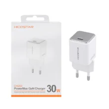 شارژر دیواری PD و فست تک پورت Hicostar مدل CH250 GaN 30W - سفید